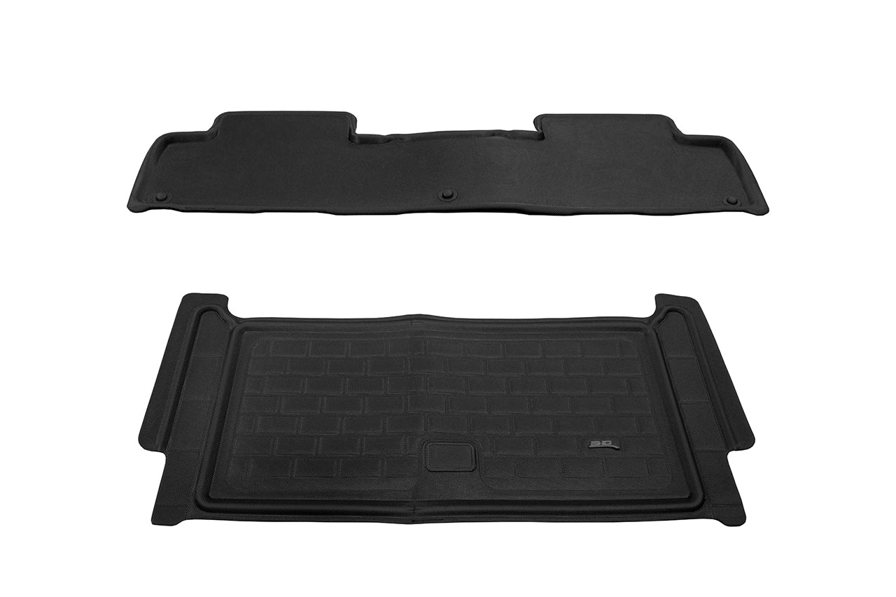 All-Weather Floor & Frunk Mats by 3D MAXpider KAGU Series Custom Fit for Rivian R1T / R1S