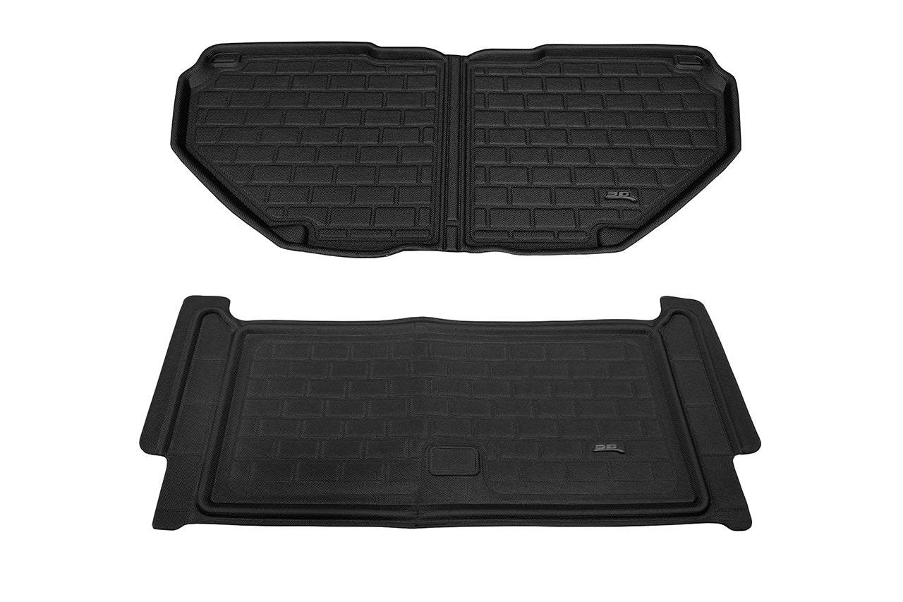 All-Weather Floor & Frunk Mats by 3D MAXpider KAGU Series Custom Fit for Rivian R1T / R1S