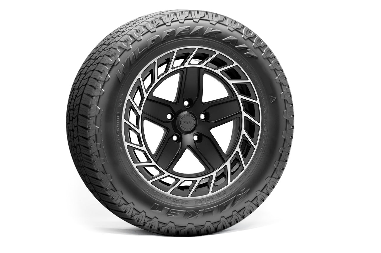 Team 1EV R500 Directional Aero 21" Precision Forged Wheel & Tire Package for Rivian R1T / R1S