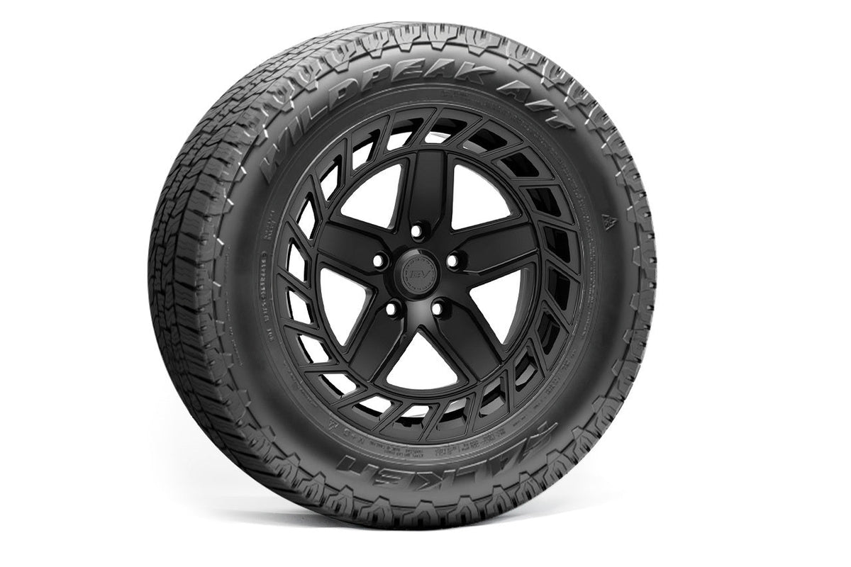 Rivian R1T / R1S R500 Directional Aero 21&quot; Precision Forged Wheel &amp; Tire Package by Team 1EV