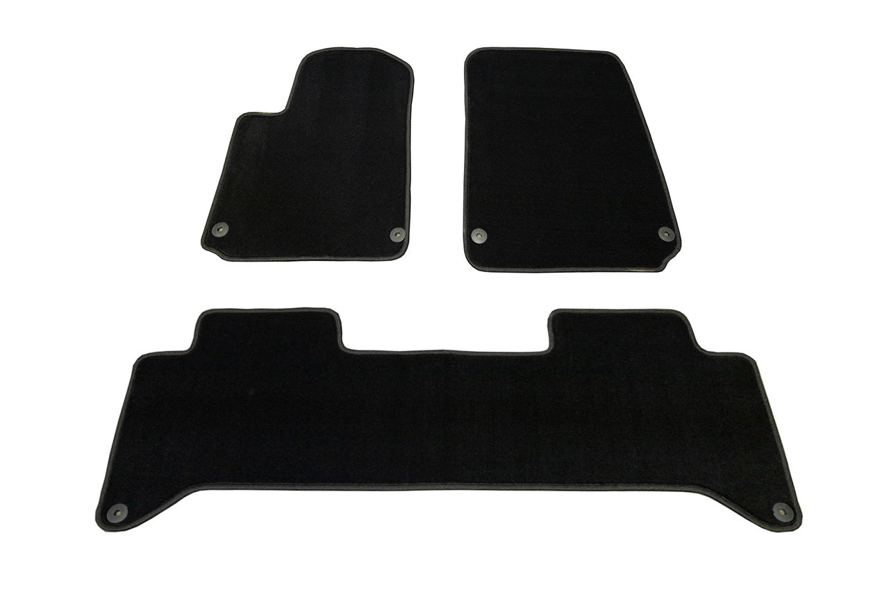 Team 1EV Precision Fitment Carpet Floor / Bed / Frunk Mats for Rivian R1T