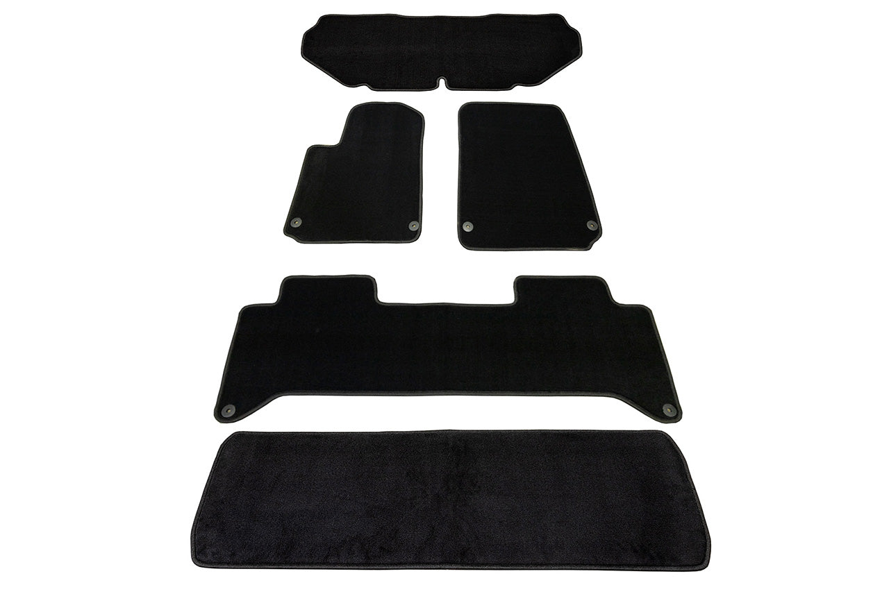 Team 1EV Precision Fitment Carpet Floor / Bed / Frunk Mats for Rivian R1T