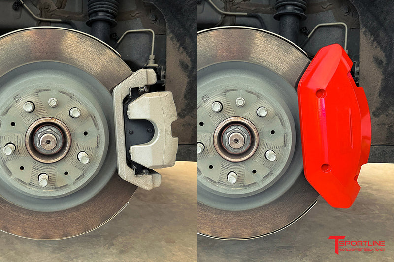 Model Y Brake Tesla Model Y Bolt-On Brake Caliper Covers - EV Sportline - The Leader ...