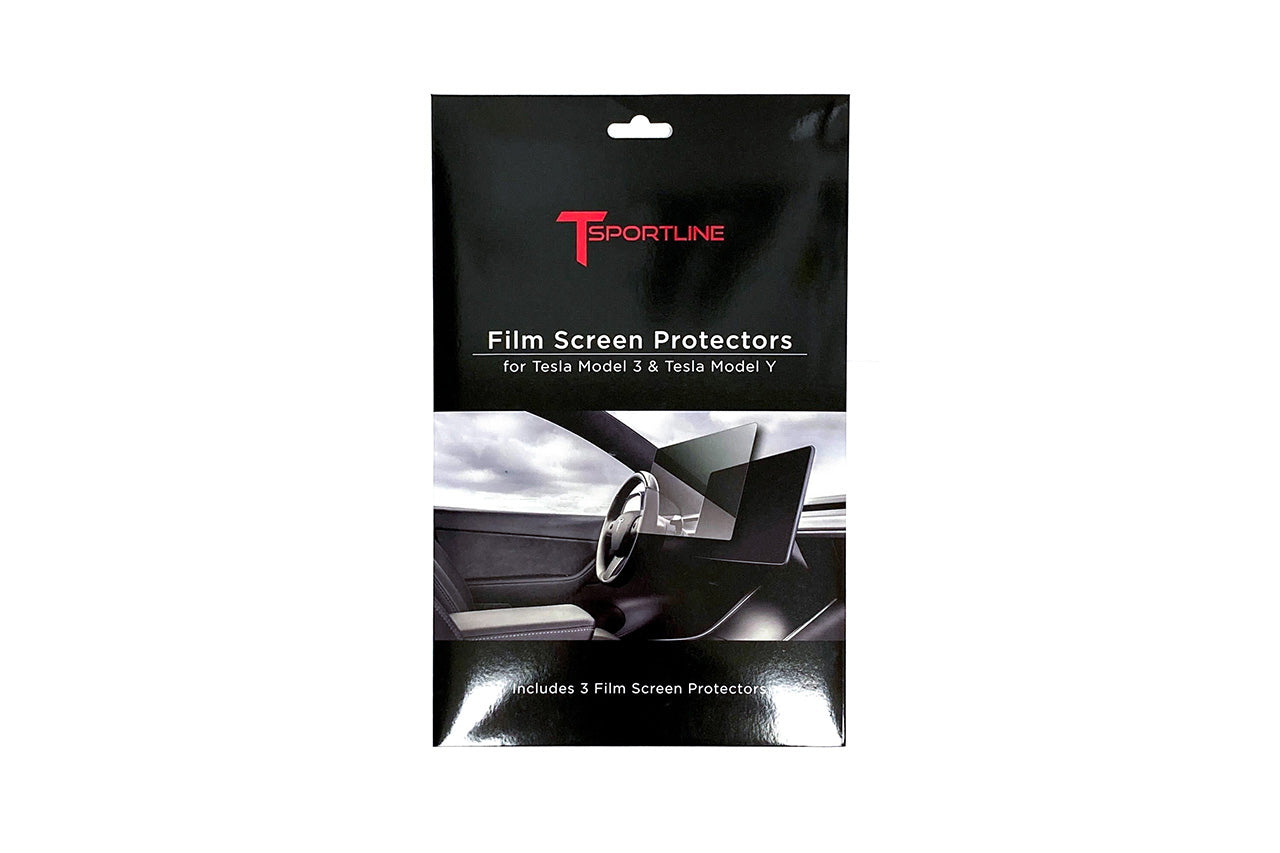 Film Protection écran Tesla Model Y/Model 3 - Verre Trempé 9H 0,26 Mm - Anti-traces, Facile à Poser - 1 Pièce - 12