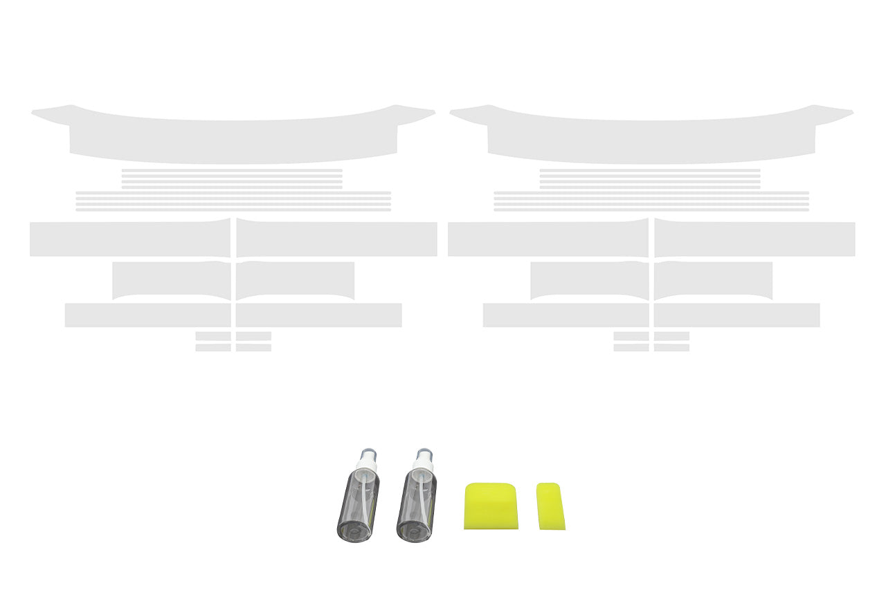 Tesla Model S (2021+) DIY Paint Protection Film (PPF) Kit for High Wear Areas