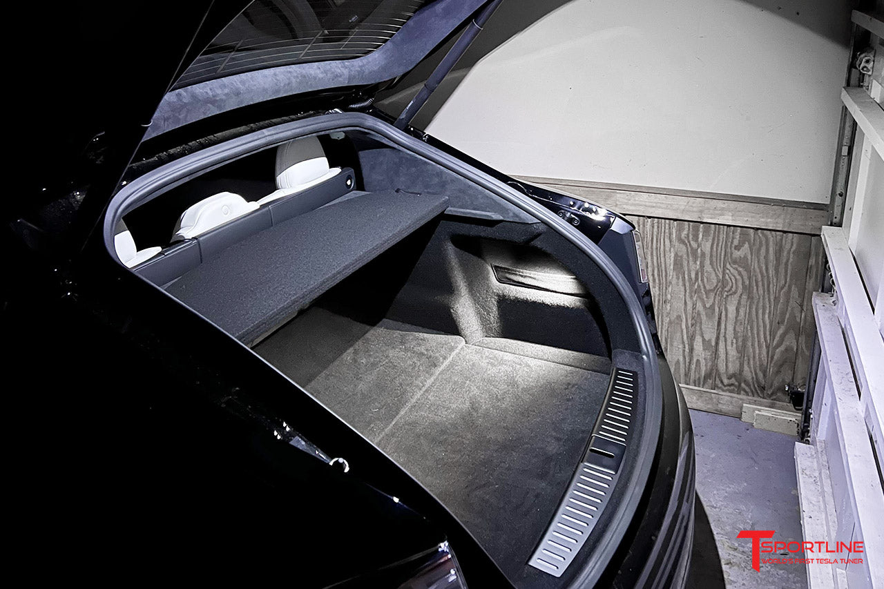 Model S Led Bar Rear Tesla Model S (2021-Present) Rear Hatch Mega-Bright 8x LED Light - EV ...