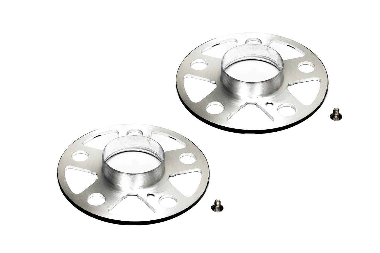 Tesla Model S / X Hub-Centric Forged Wheel Spacers - Black Anodized CNC Aluminum