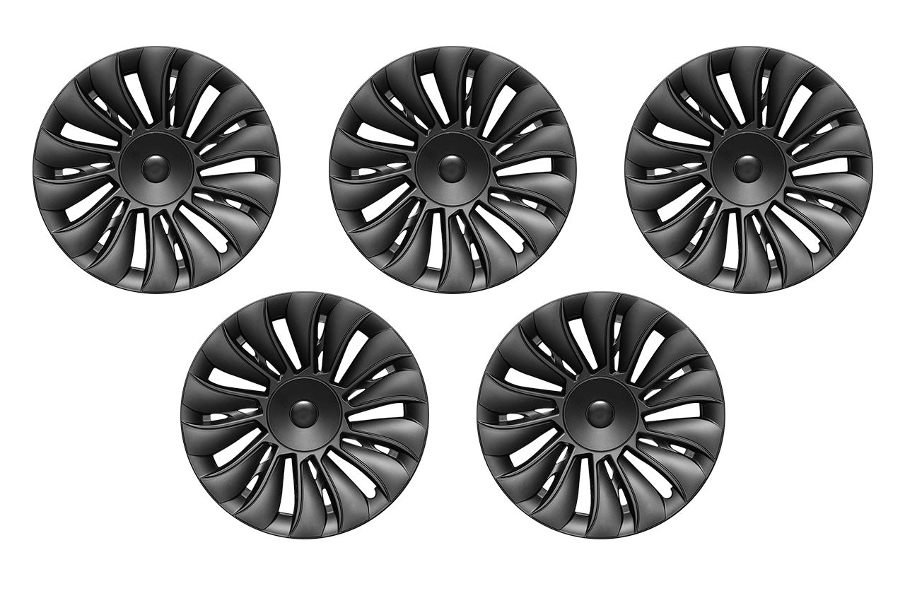 T Sportline TSY14 Tesla Model Y Uberturbine Styled Aero Wheel Cover for 19" Factory Tesla Wheel