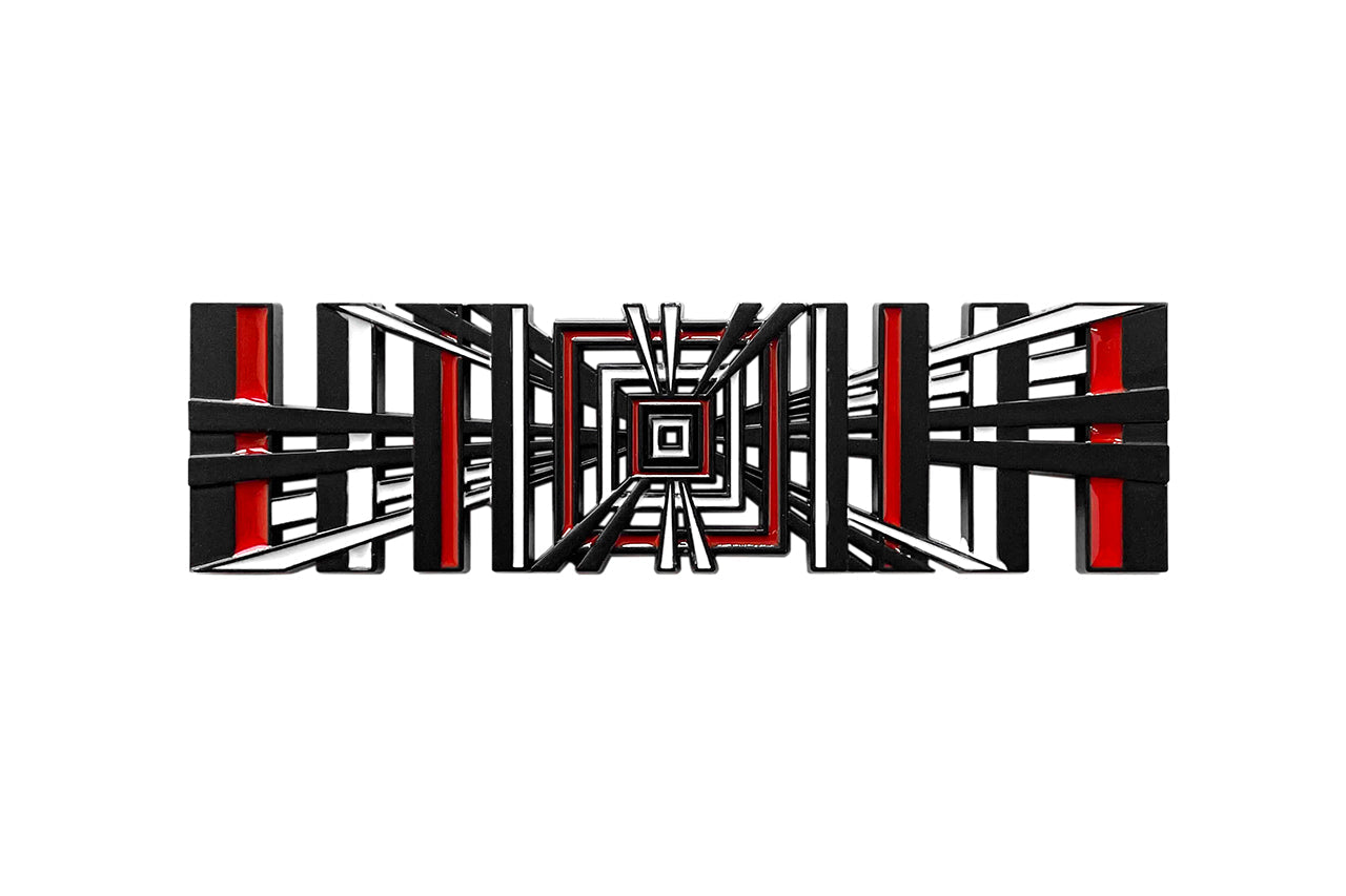 PLAID Logo Badge Trunk Emblem (fits Tesla)