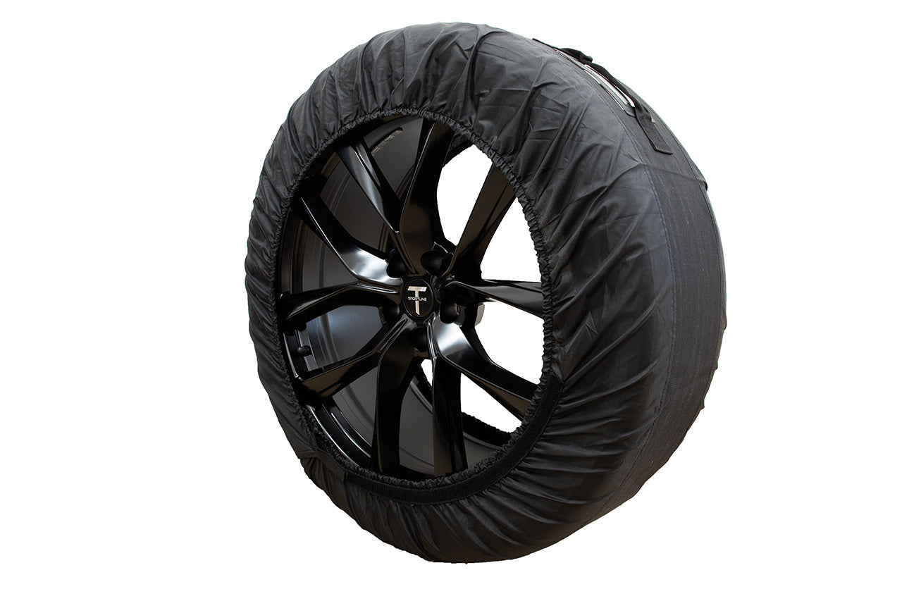 Tesla Wheel Tire Totes by Project Charged