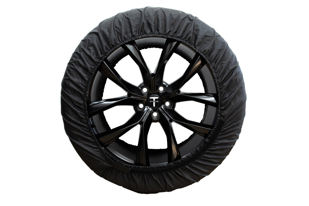 Porsche Taycan Wheel Tire Totes by Project Charged