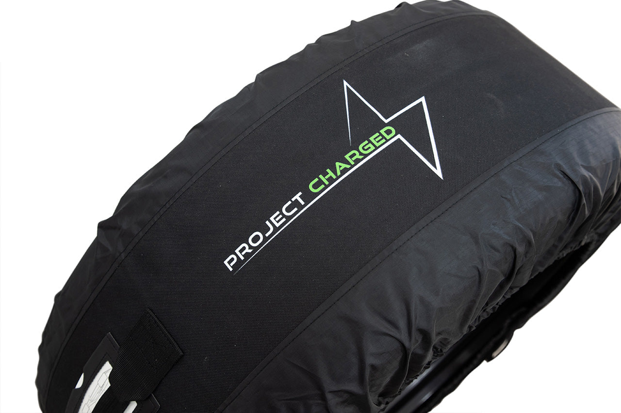 Tesla Wheel Tire Totes by Project Charged