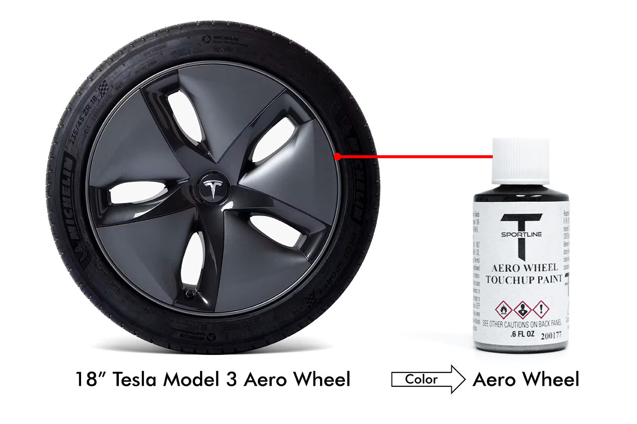 T Sportline Tesla Wheel Touch Up Paint