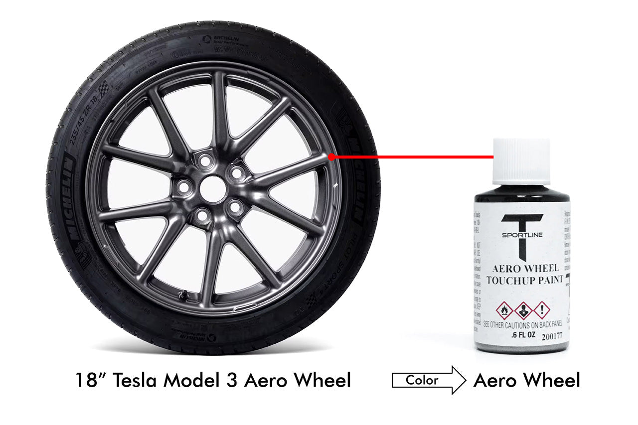 T Sportline Tesla Wheel Touch Up Paint
