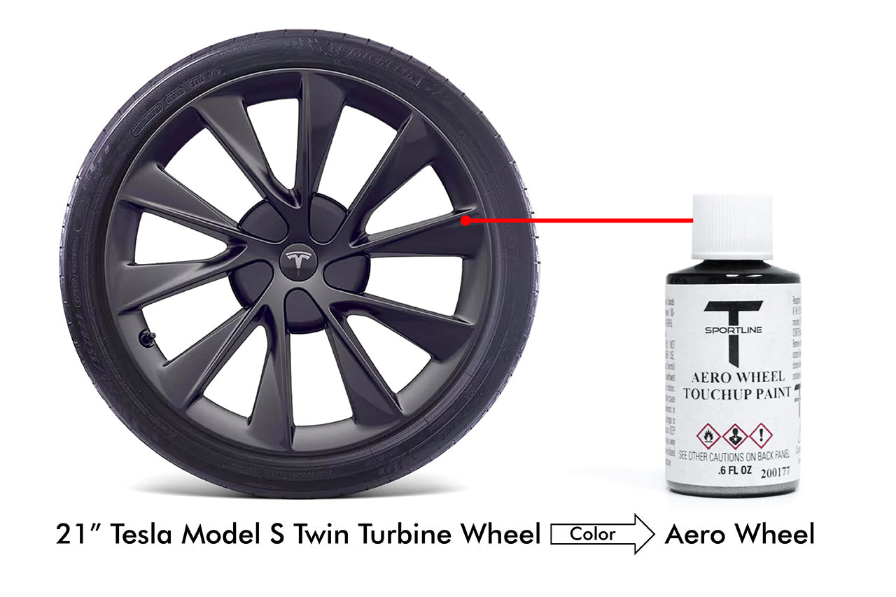 T Sportline Tesla Wheel Touch Up Paint