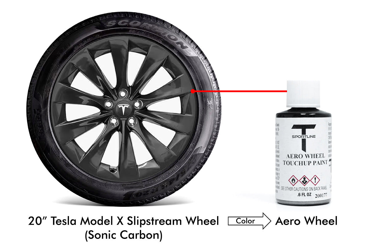 T Sportline Tesla Wheel Touch Up Paint