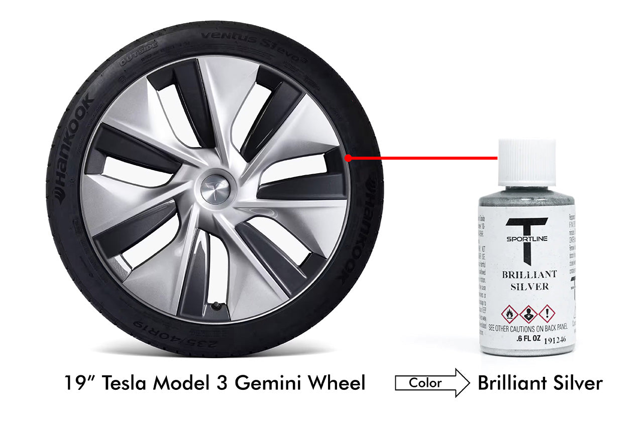 T Sportline Tesla Wheel Touch Up Paint