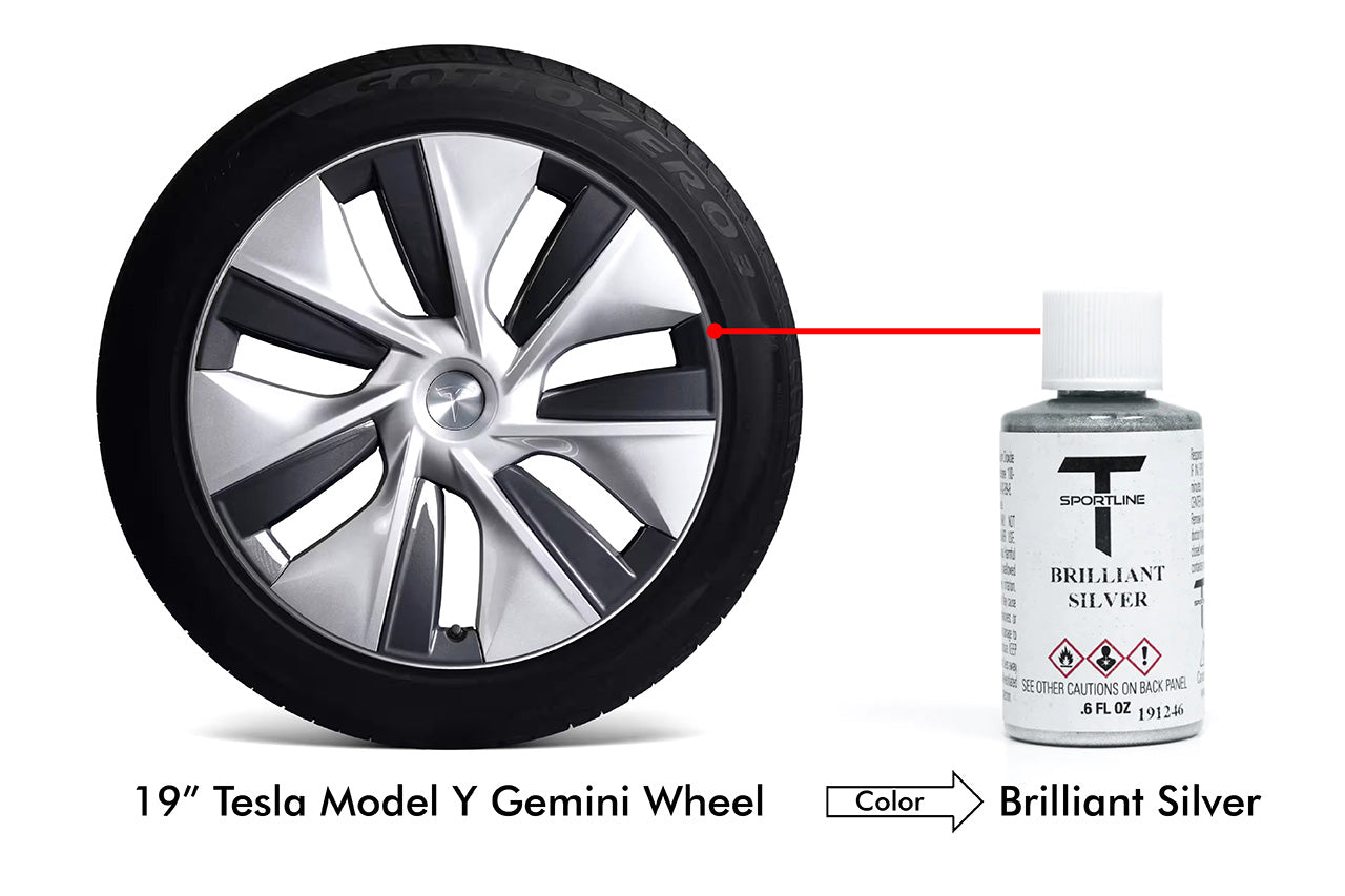 T Sportline Tesla Wheel Touch Up Paint