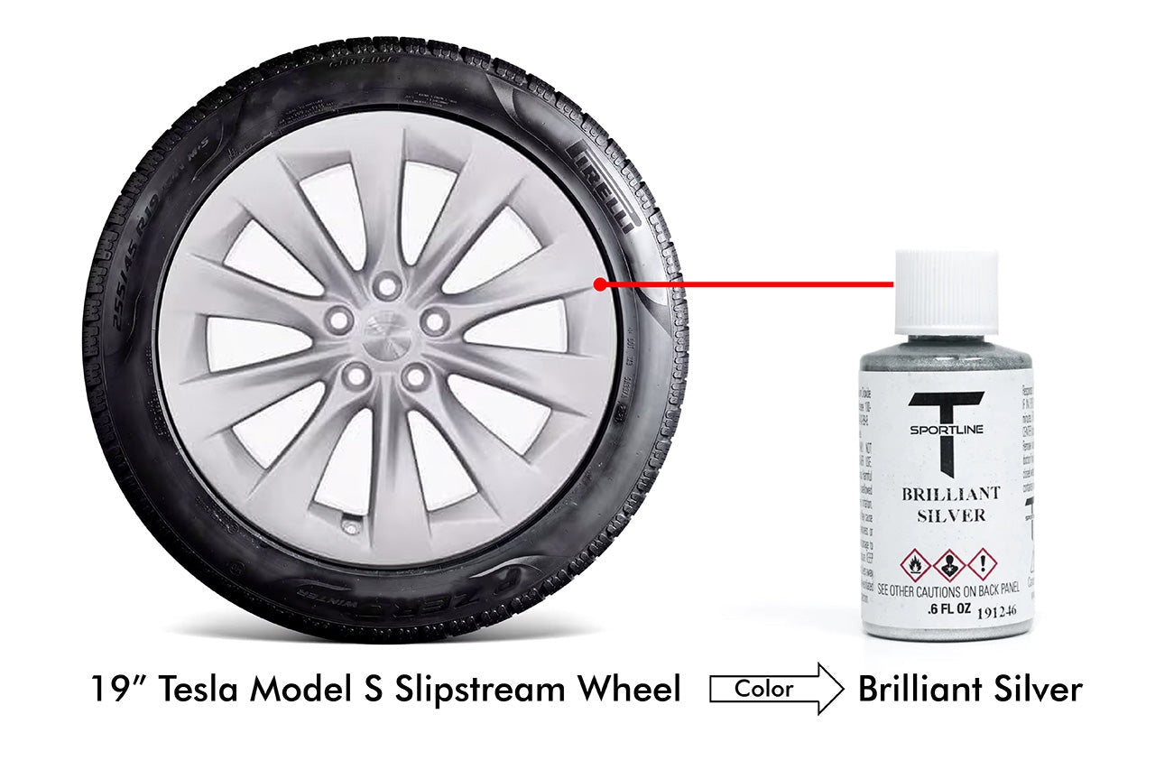 T Sportline Tesla Wheel Touch Up Paint