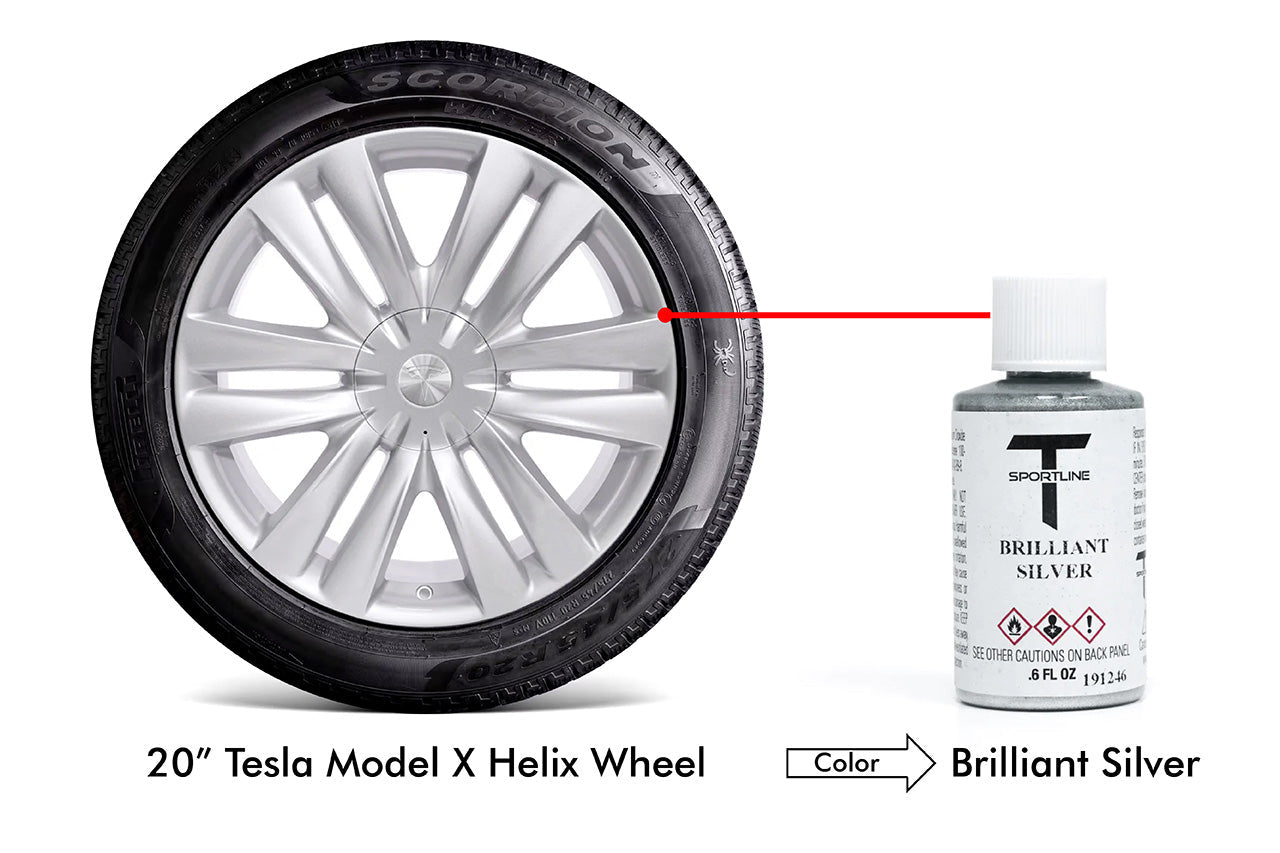 T Sportline Tesla Wheel Touch Up Paint