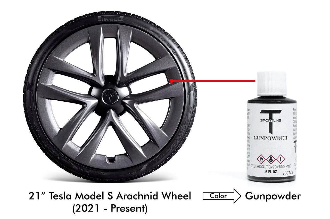 T Sportline Tesla Wheel Touch Up Paint