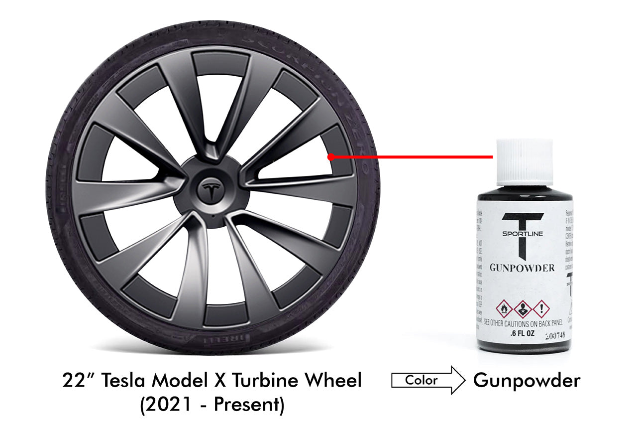 T Sportline Tesla Wheel Touch Up Paint