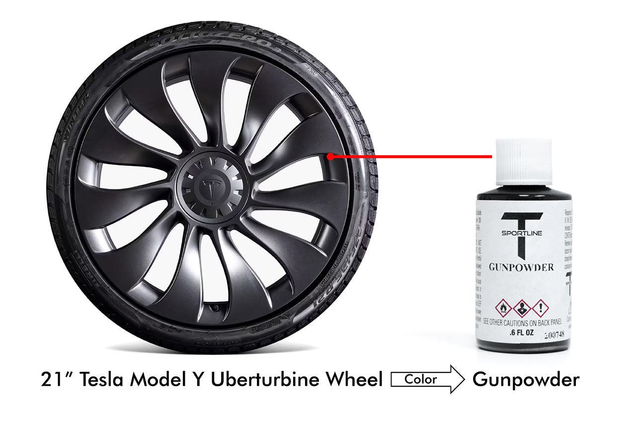T Sportline Tesla Wheel Touch Up Paint