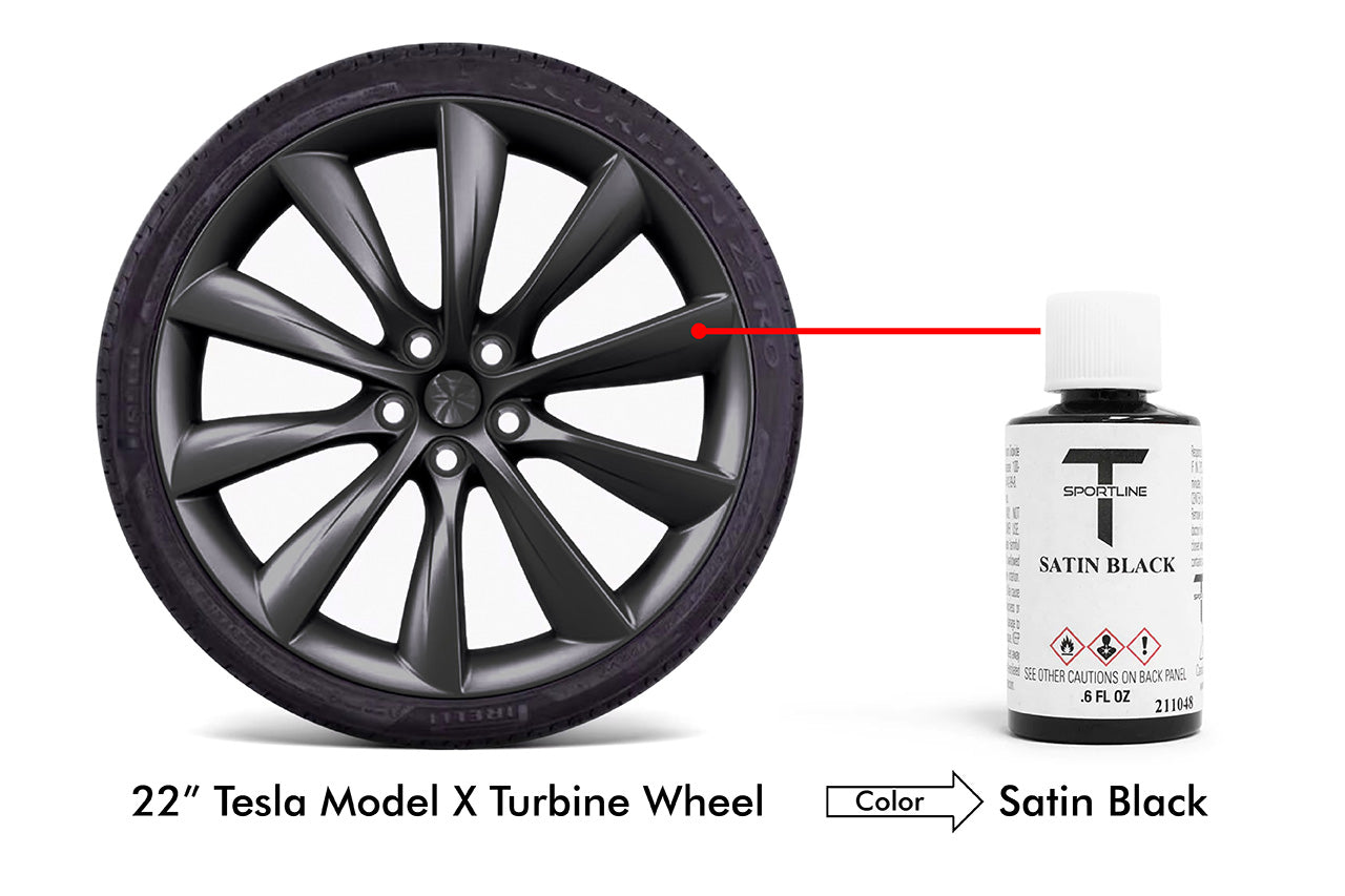 T Sportline Tesla Wheel Touch Up Paint