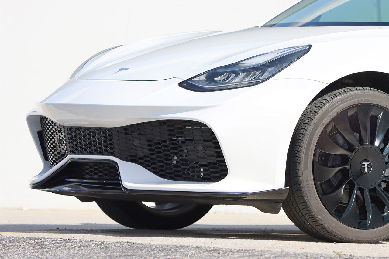 T Sportline Aero Sport Body Kit with Front & Rear Bumper Fascias & Wing Spoiler for Tesla Model 3