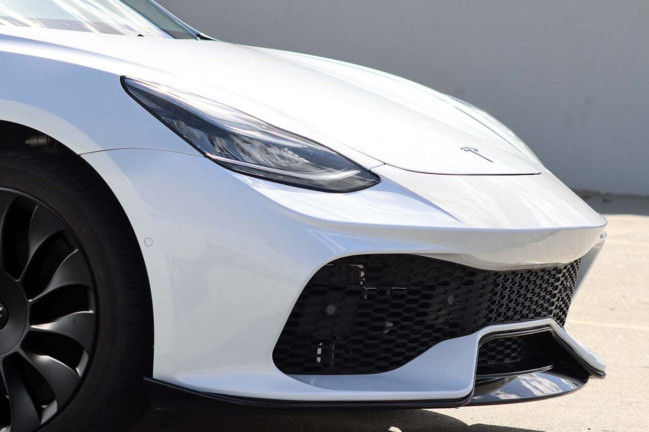 T Sportline Aero Sport Body Kit with Front & Rear Bumper Fascias & Wing Spoiler for Tesla Model 3