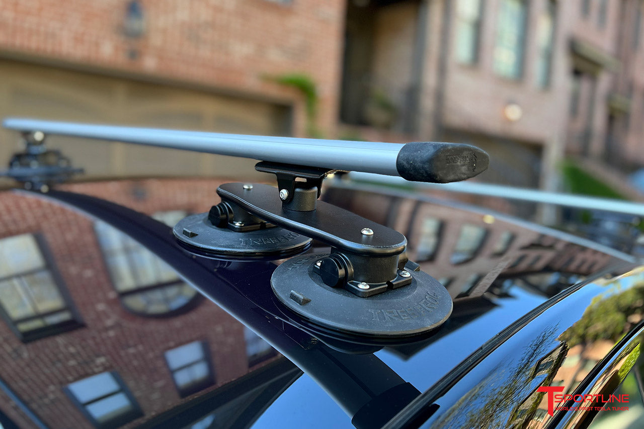 TreeFrog Pro Vacuum Mounted Crossbar Multi-Sport & Cargo Roof Rack