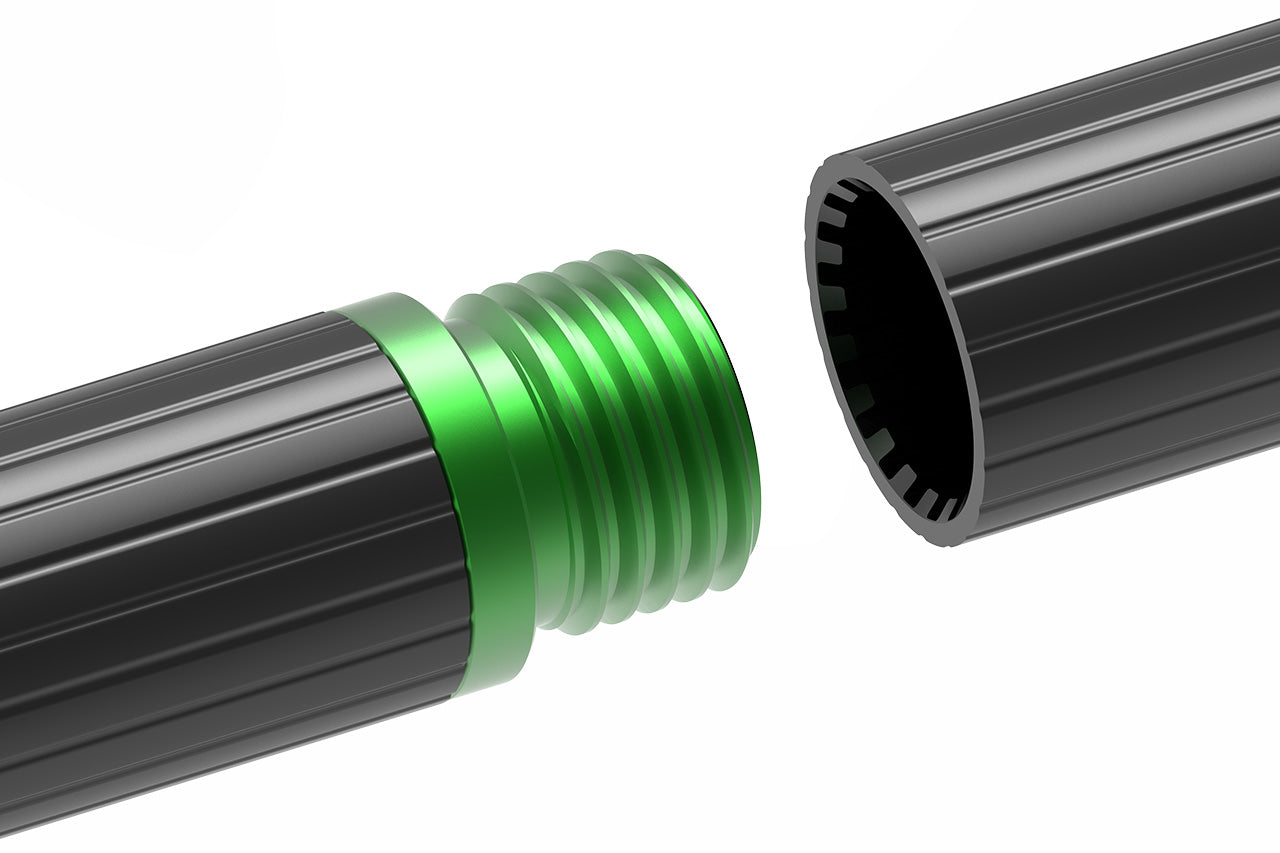 TreeFrog Pro Vacuum Mounted Black Foldable Monkey Round-Bar Roof Rack