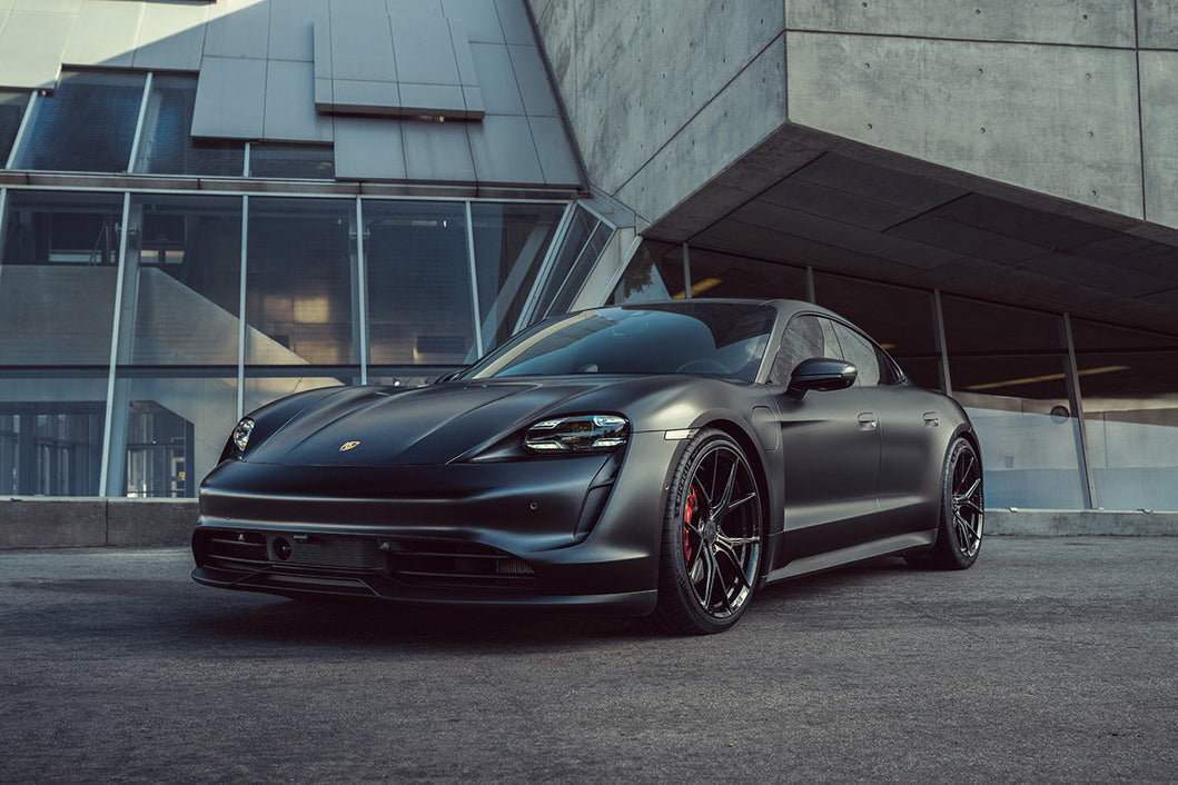 EV115 21 Porsche Taycan Audi e tron GT Wheel and Tire Package Set EV Sportline The Leader in Electric Vehicle Accessories